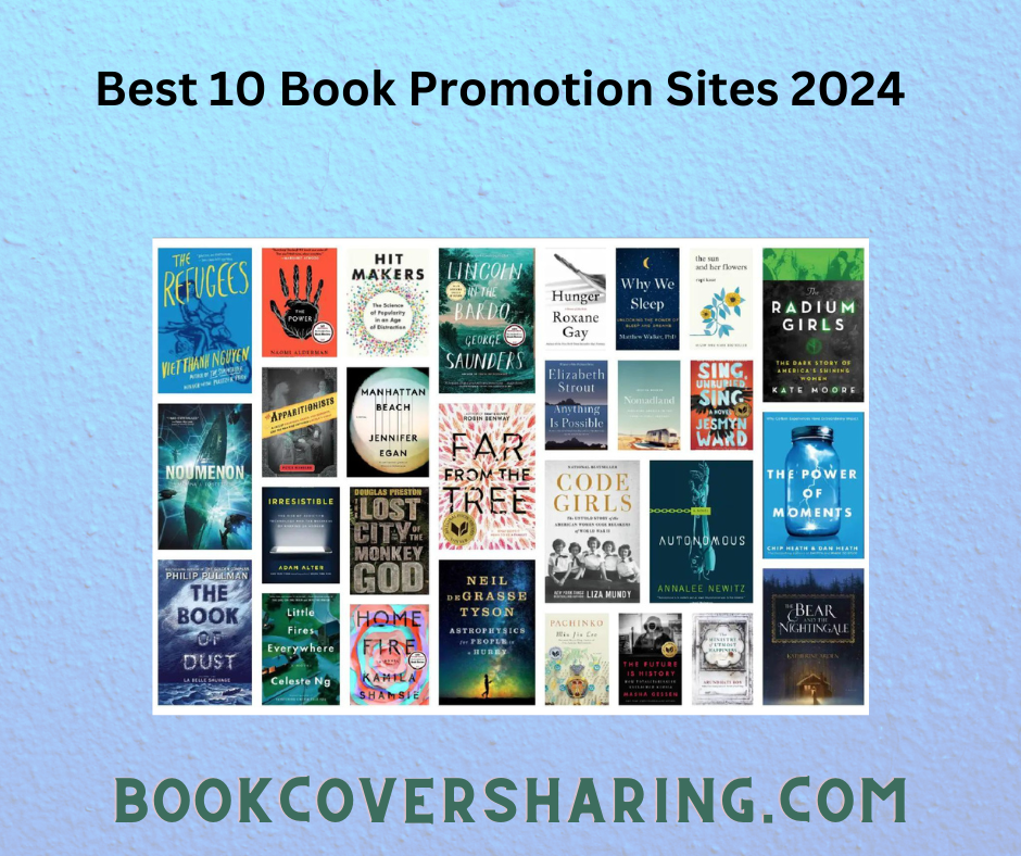 Best 10 Book Promotion Sites 2024