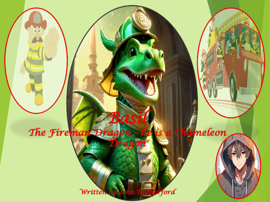 BASIL - THE FIREMAN DRAGON